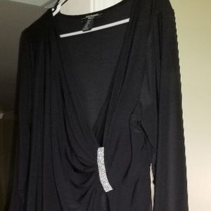 Black cocktail dress